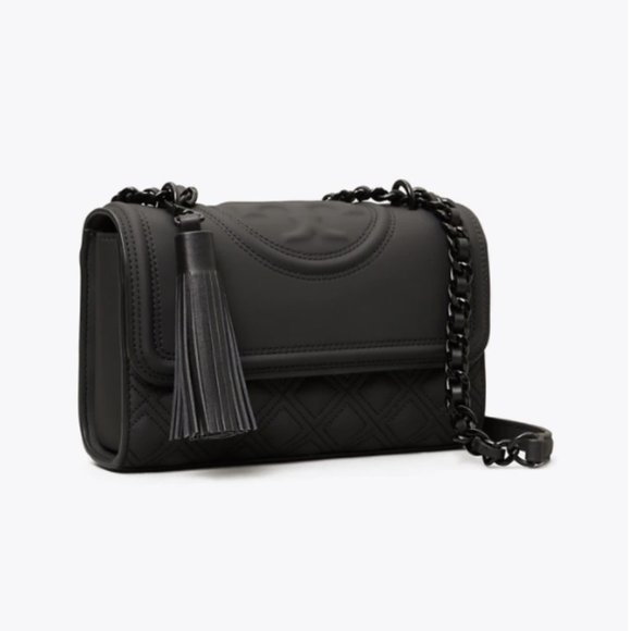 Tory Burch Fleming Matte Small Convertible Shoulder Bag New - Picture 2 of 10
